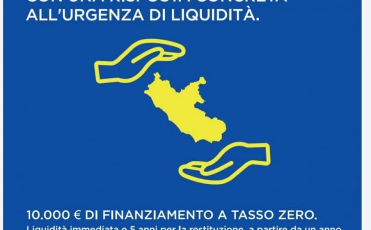  Nuova liquidità per le imprese del Lazio